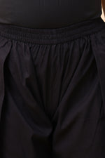 Thumbnail for Vaasva Women Black Solid Farshi Pant
