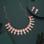 Thumbnail for Tehzeeb Creationss Baby Pink Colour Choker With Stud - Distacart