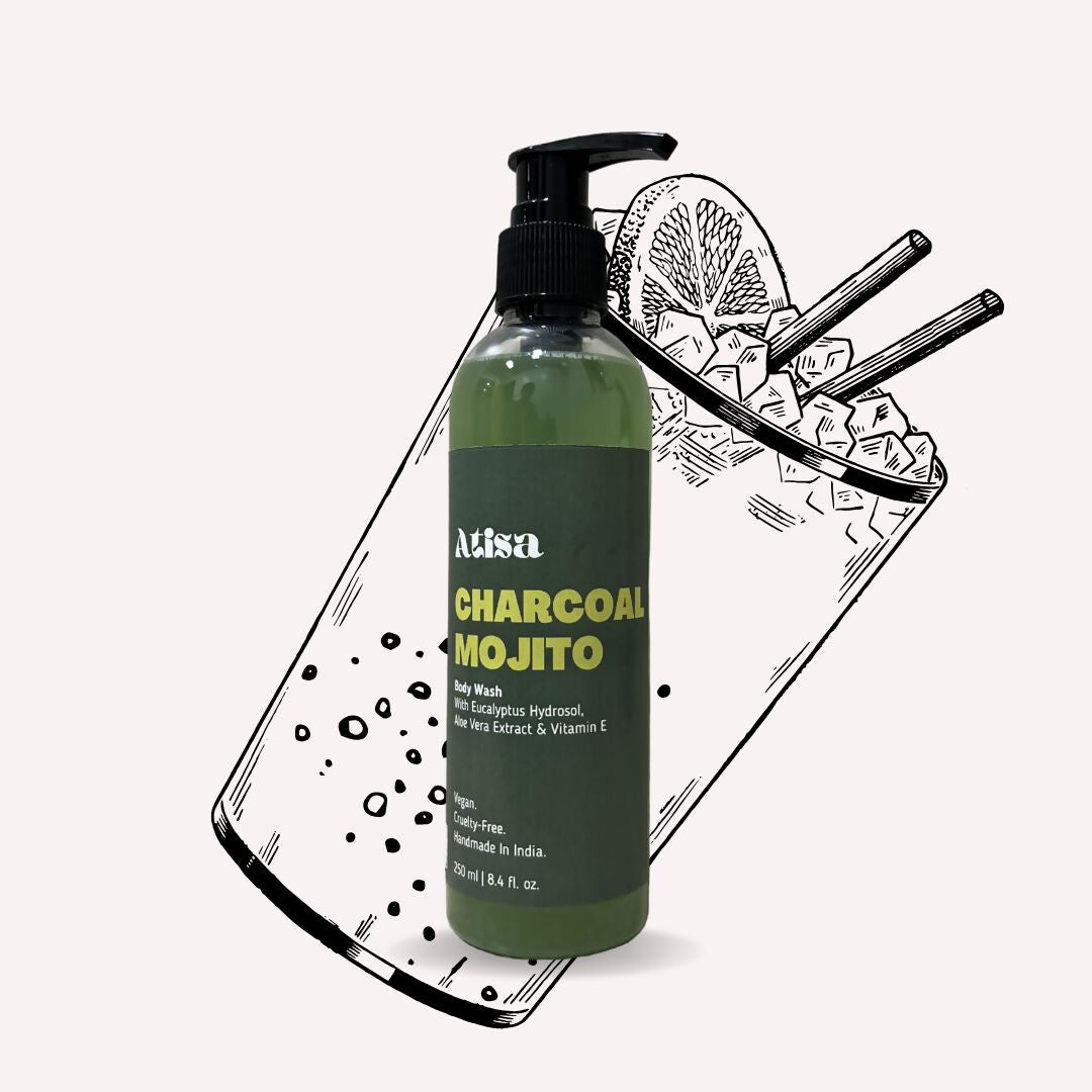 Atisa Charcoal Mojito Body Wash - Distacart