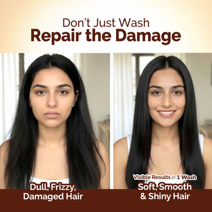 Mamaearth Flaxseed Damage Repair Shampoo - Dista