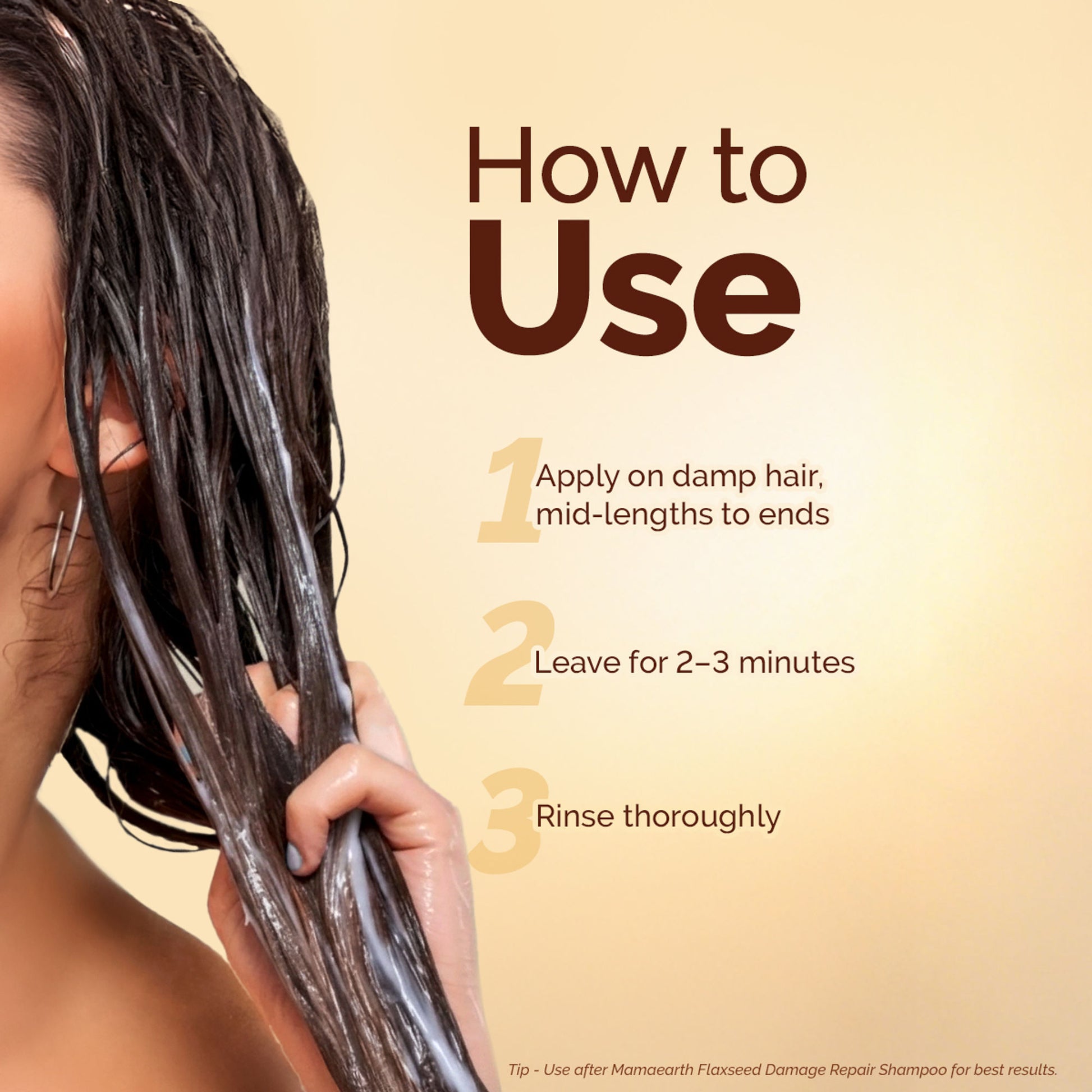 Mamaearth Flaxseed Damage Repair Conditioner - Dista