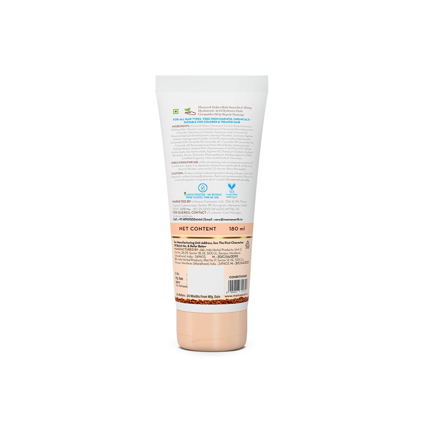 Mamaearth Flaxseed Damage Repair Conditioner - Dista