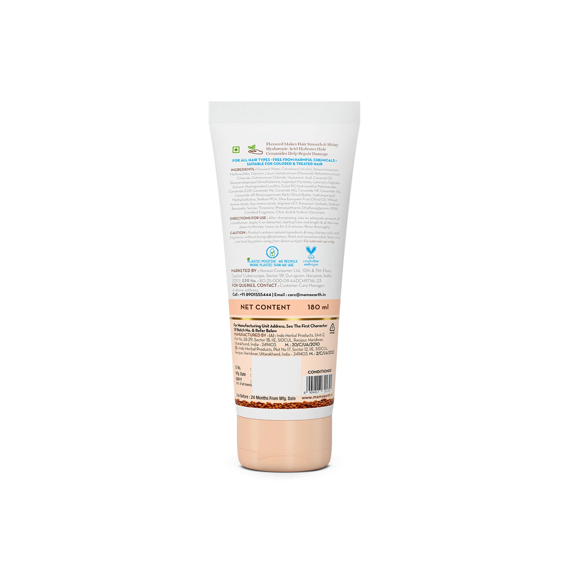 Mamaearth Flaxseed Damage Repair Conditioner - Dista