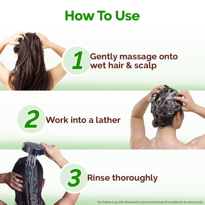 Mamaearth Lemon Anti-Dandruff Shampoo - Dista