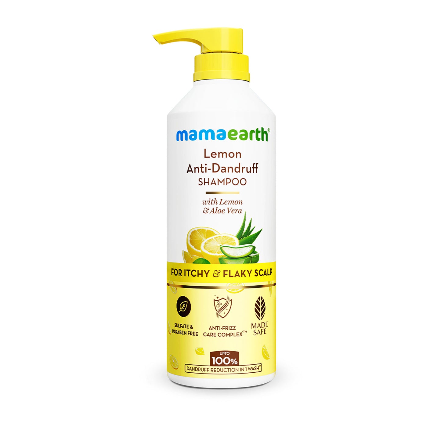 Mamaearth Lemon Anti-Dandruff Shampoo - Dista