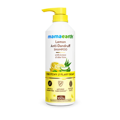 Mamaearth Lemon Anti-Dandruff Shampoo - Dista