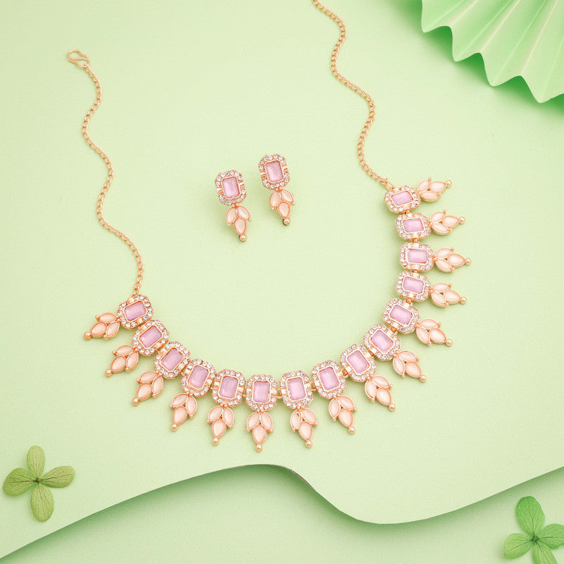 Tehzeeb Creationss Lavender Colour Choker With Stud - Distacart