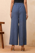 Thumbnail for Vaasva Women Royal Blue Palazzo Pants