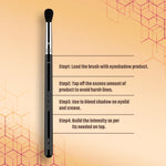 Thumbnail for Miss Claire M10 - Eyeshadow Blending Brush - Chrome