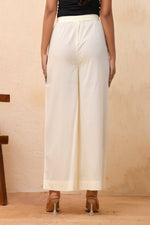 Thumbnail for Vaasva Women Royal Blue Straight Pant