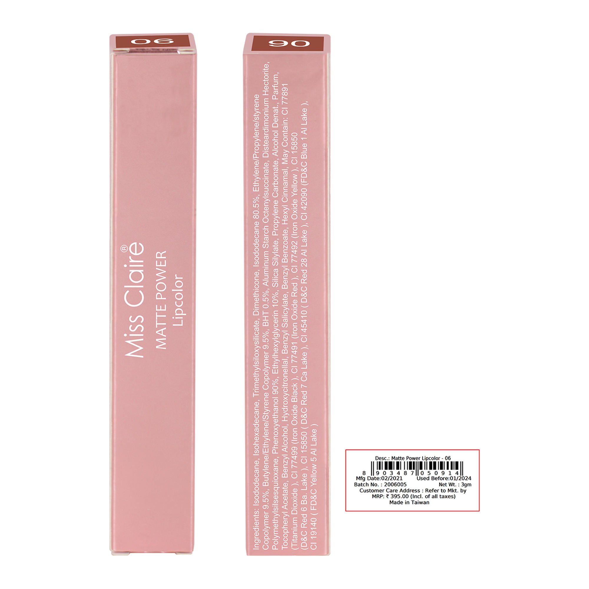 Miss Claire Matte Power Lipcolor - 6