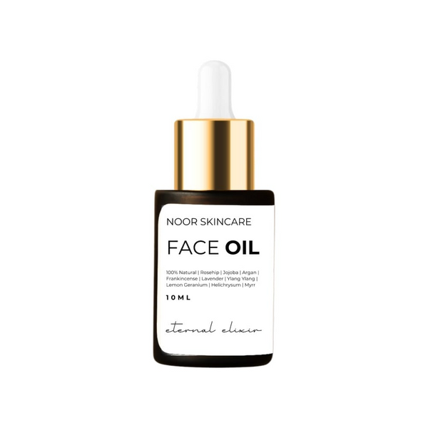 Noor Skincare Face Oil For Glowing Skin With Rosehip, Jojoba, Argan & Vitamin E - Distacart