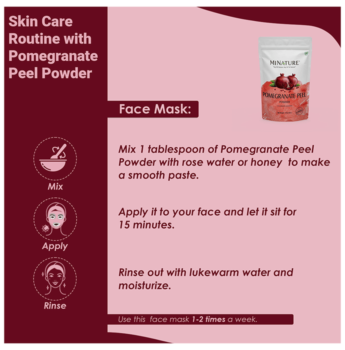 Minature Pomegranate Peel Powder