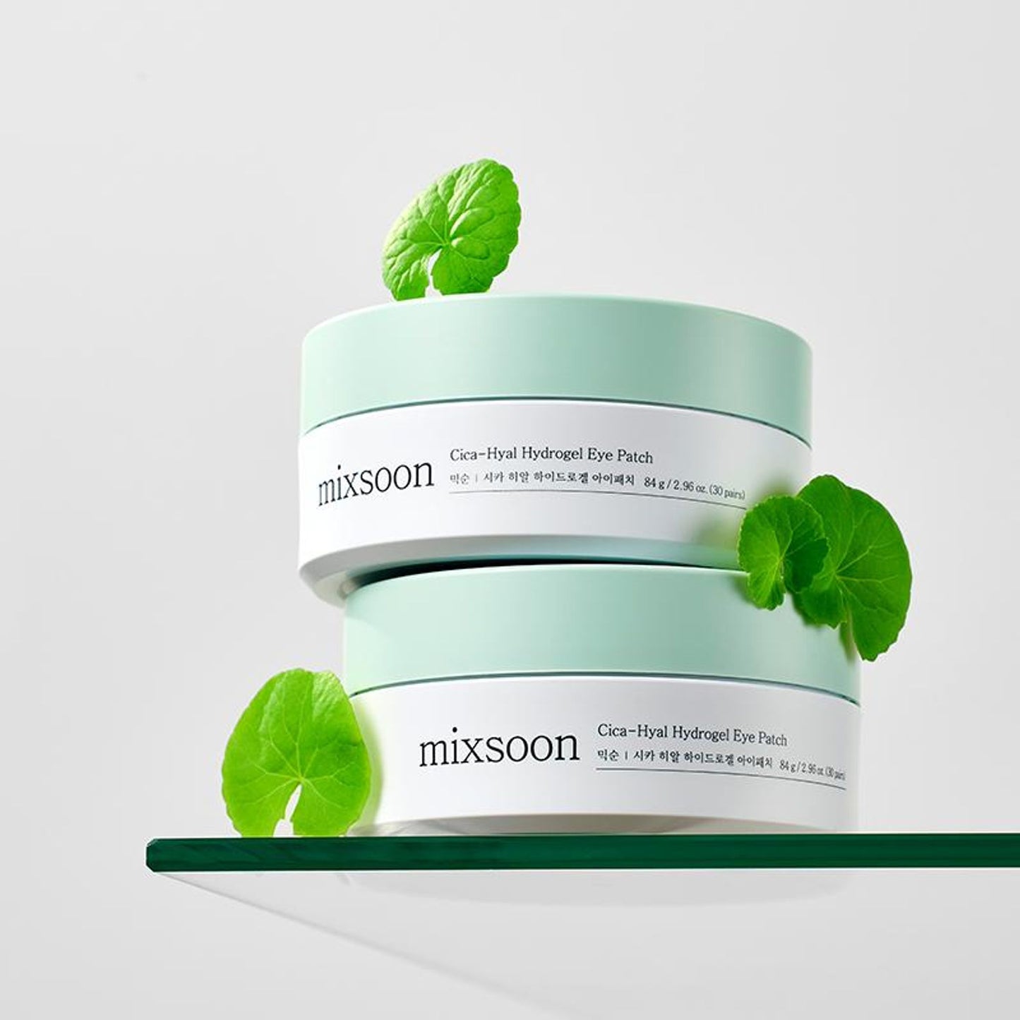Mixsoon Cica-Hyal Hydrogel Eye Patch, Soothes, Hydrates & Calms Sensitive Eye Area - Distacart