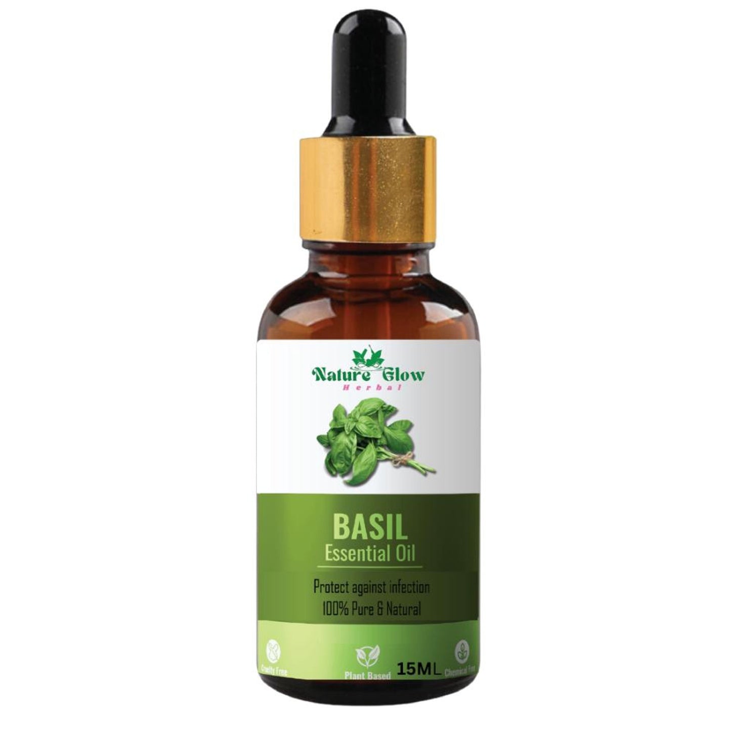 Nature Glow Herbal Basil Essential Oil - Distacart