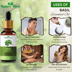 Thumbnail for Nature Glow Herbal Basil Essential Oil - Distacart