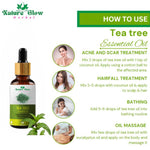 Thumbnail for Nature Glow Herbal Nature Tea Tree Essential Oil - Distacart