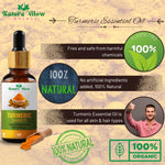 Thumbnail for Nature Glow Herbal Turmeric Essential Oil - Distacart