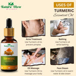 Thumbnail for Nature Glow Herbal Turmeric Essential Oil - Distacart