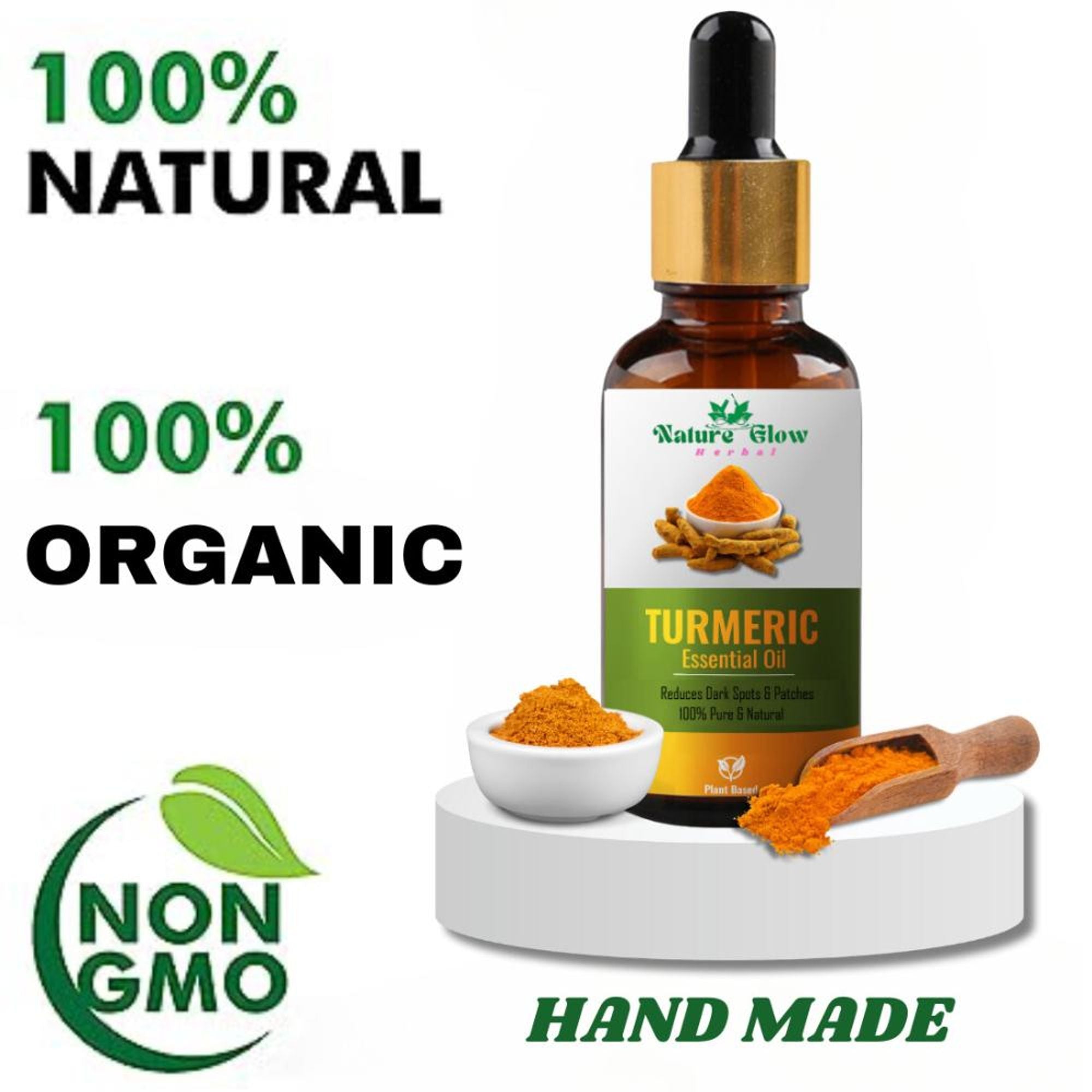 Nature Glow Herbal Turmeric Essential Oil - Distacart