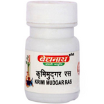Thumbnail for Baidyanath Jhansi Krimi Mudgar Ras Tablets - Distacart