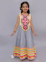 Thumbnail for Lil Drama Shor-Gul Multicolor Jumpsuit for Girls