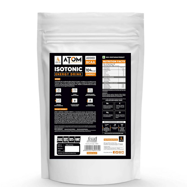 As-It-Is Atom Isotonic Energy Drink Orange Blast Flavor