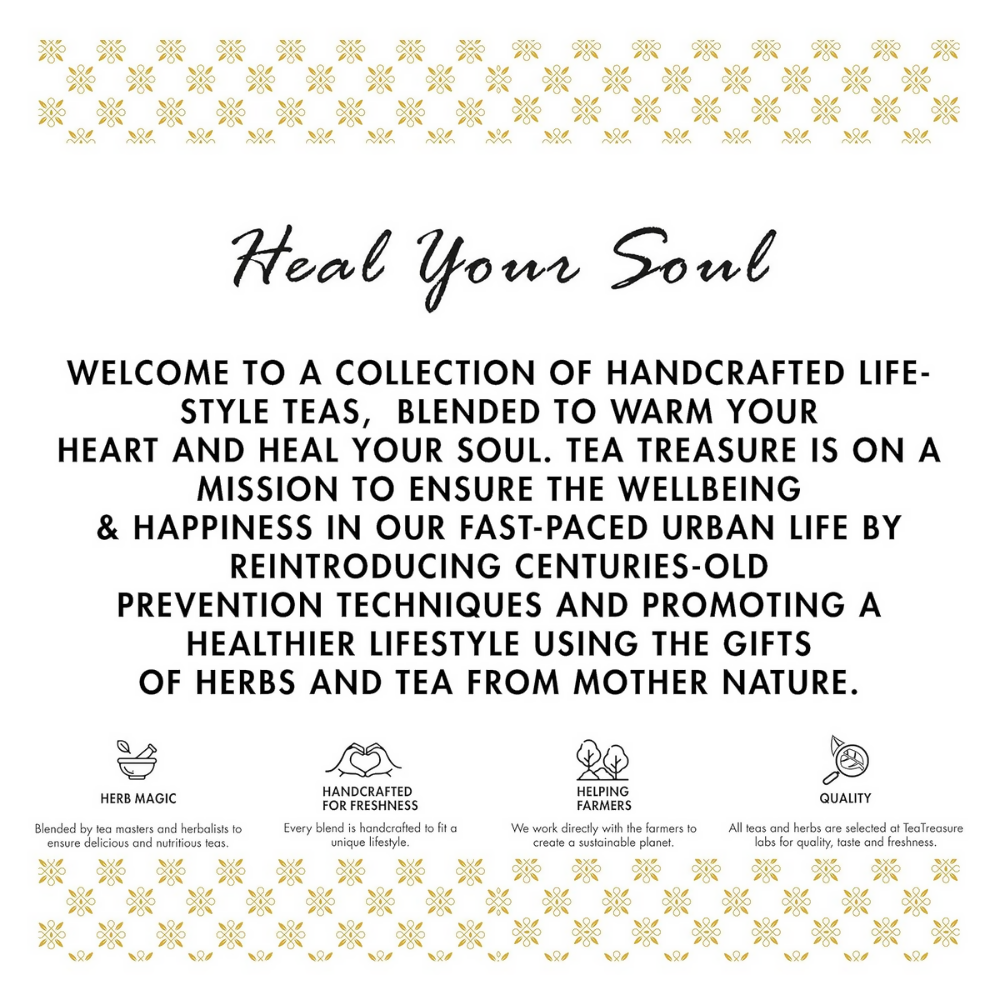 Tea Treasure Pure Rooibos Tea Bags - Distacart