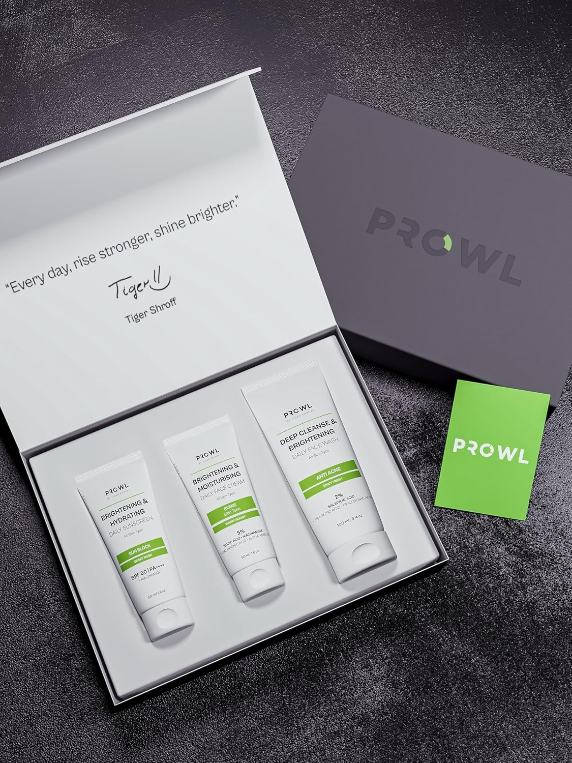 Prowl By Tiger Shroff Unique Skincare Gift Kit - Distacart