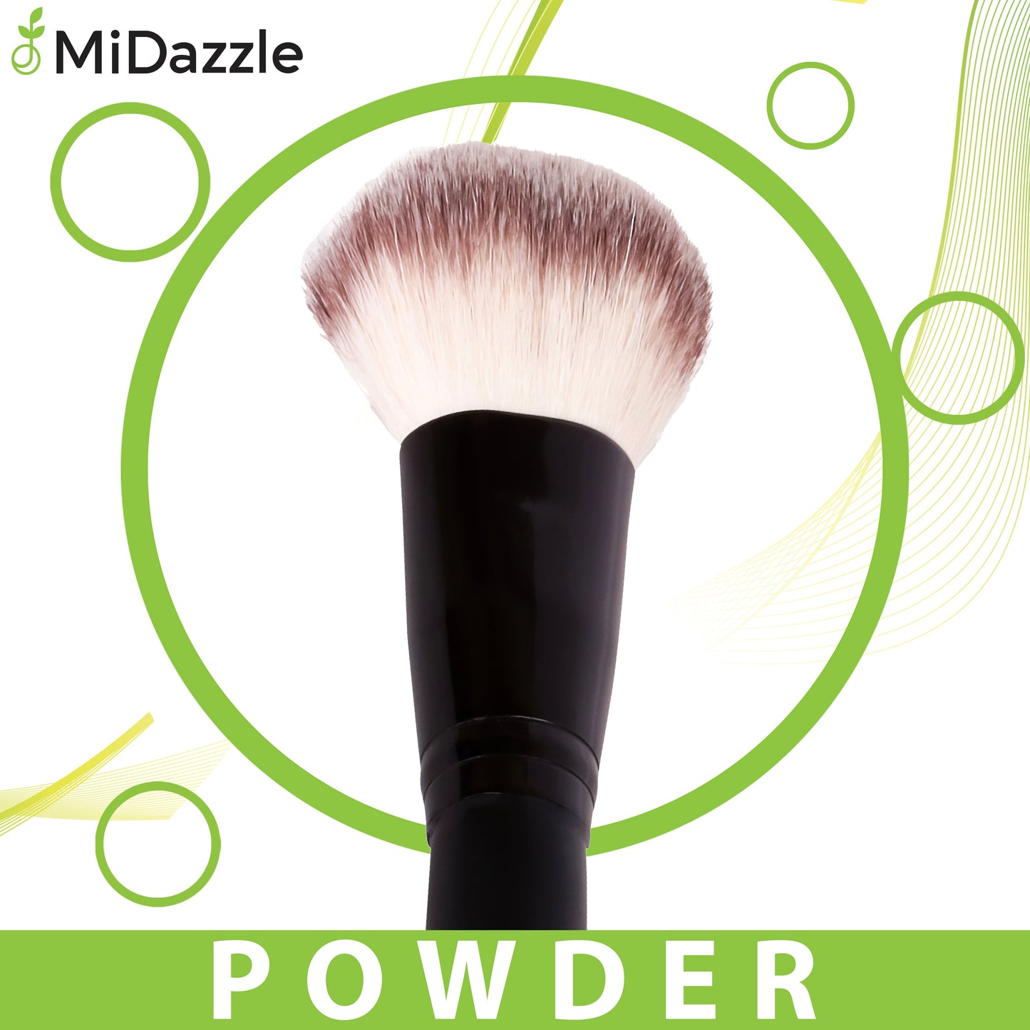 MiDazzle Powder Brush MIMB1312 - Distacart