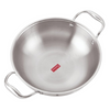 Hazel Triply Stainless Steel Induction Bottom Kadhai - Distacart