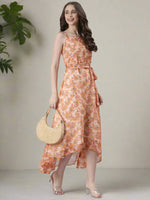 Thumbnail for Souchii Floral Print Tiered Dress – Flowy Fit & Flare