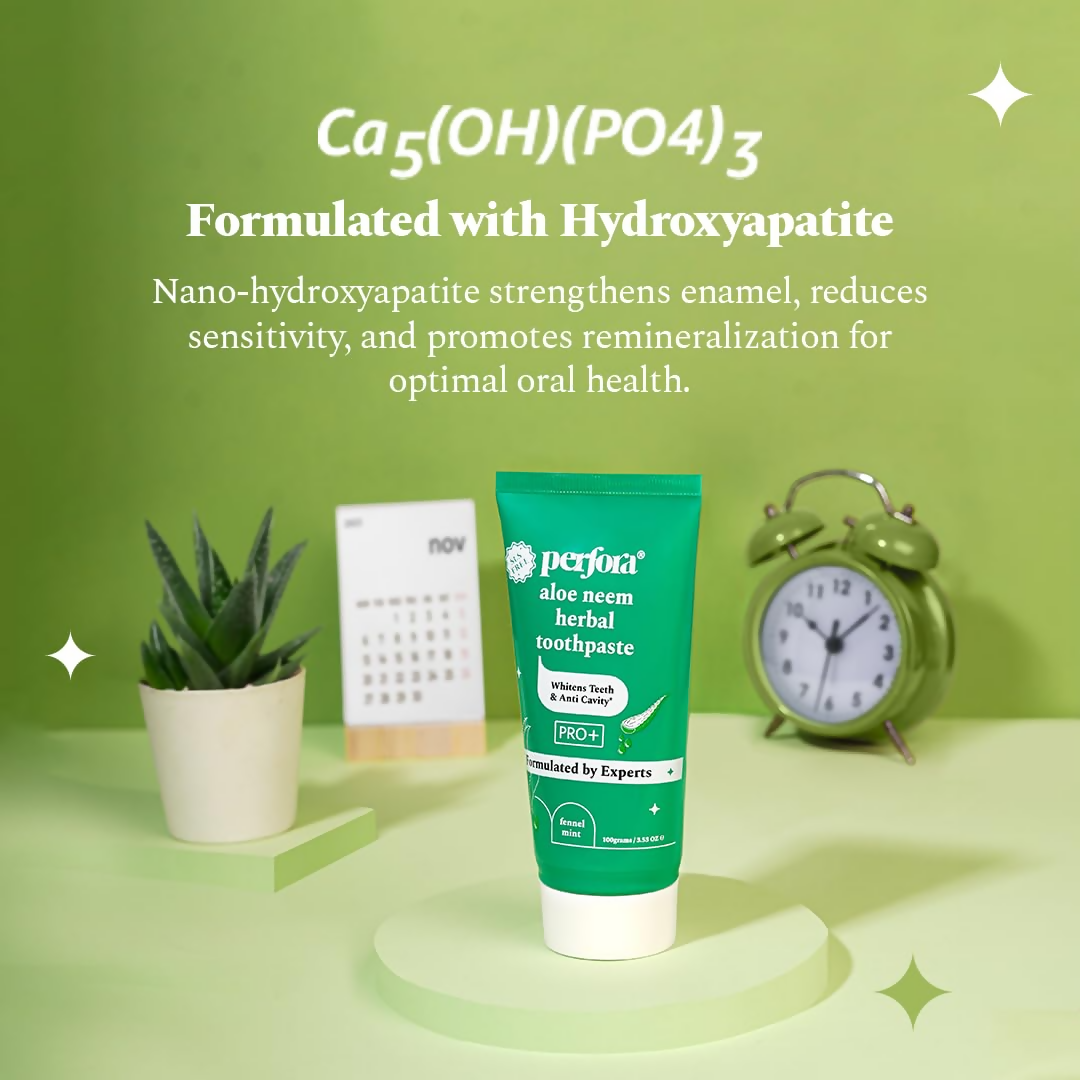Perfora Aloe Neem Herbal Toothpaste - Fennel Mint - Distacart