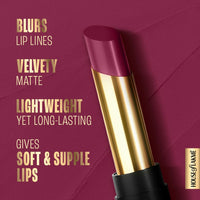 Thumbnail for Lakme Absolute Beyond Matte Lipstick - 501 Burgundy Boss - Distacart
