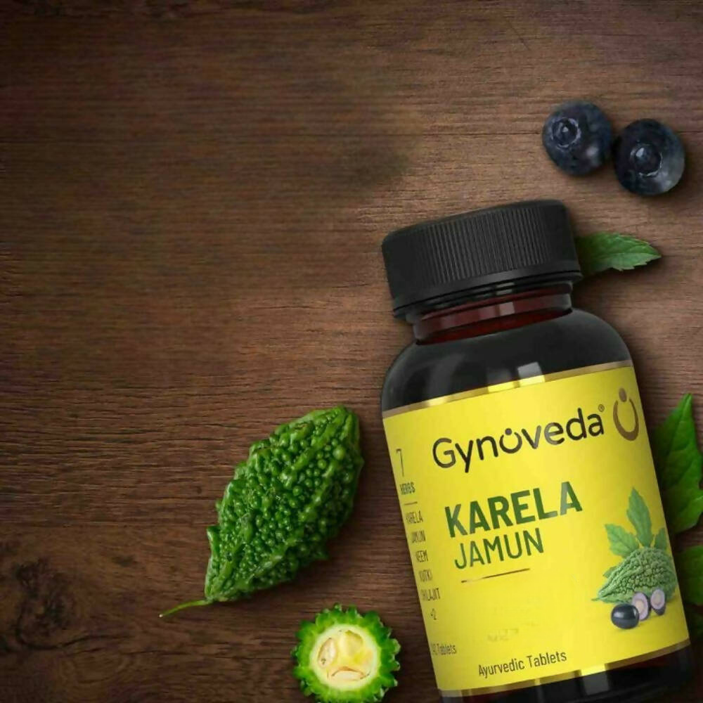 Gynoveda Karela Jamun Tablets - Distacart