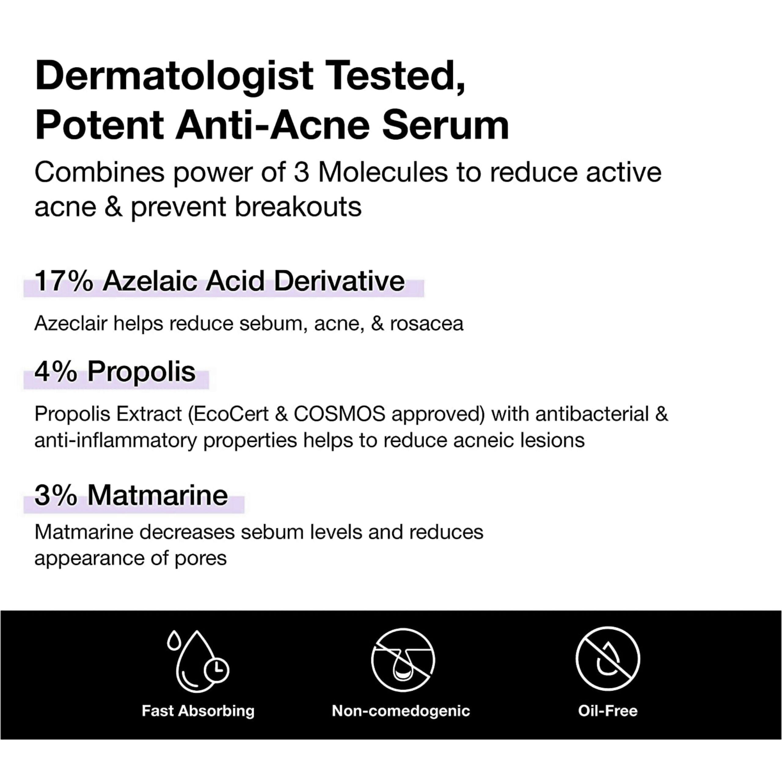 Dravida Organics Azeclair Face Serum - Dista