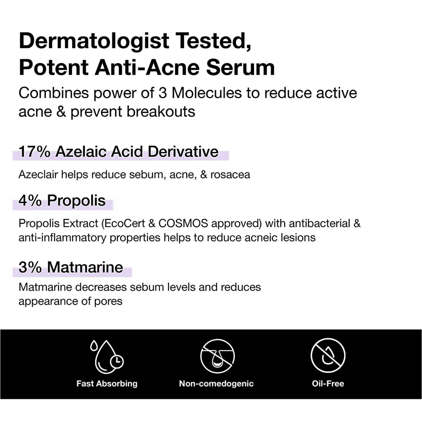 Dravida Organics Azeclair Face Serum - Dista