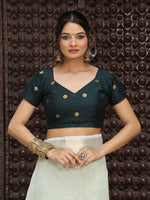 Thumbnail for Astita Light Green Cotton Saree