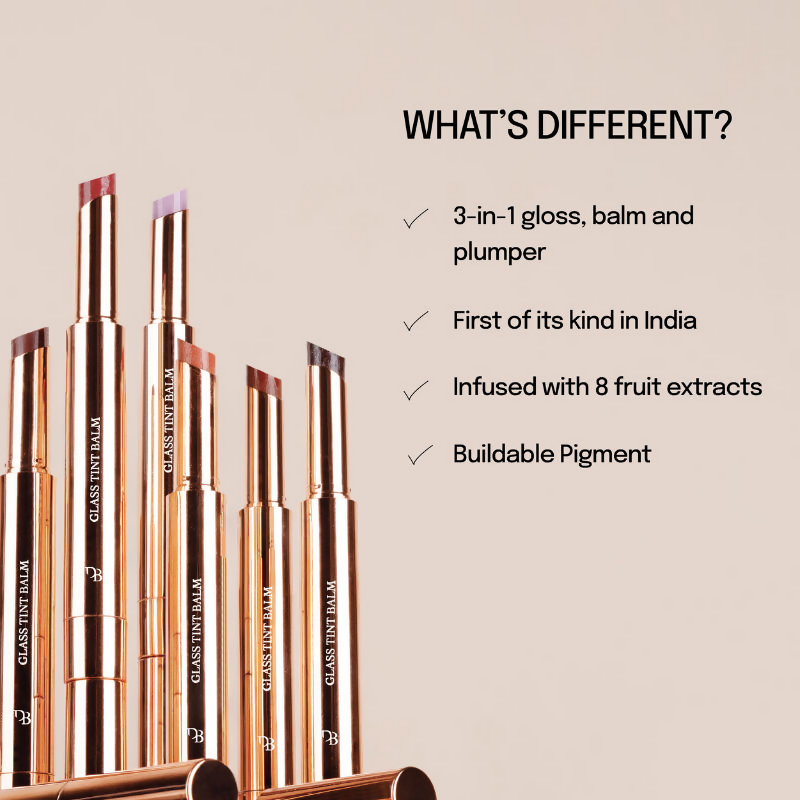 Diam Beauty Glass Tint Lip Balm - Bronzite - Distacart
