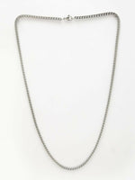 Thumbnail for NVR Men's Silver Plated Stainless Steel Chain - Distacart