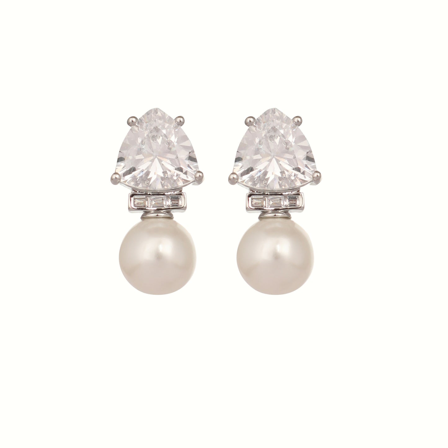 Nuyug Pearl Elegance Anti Tarnish Studs - Distacart