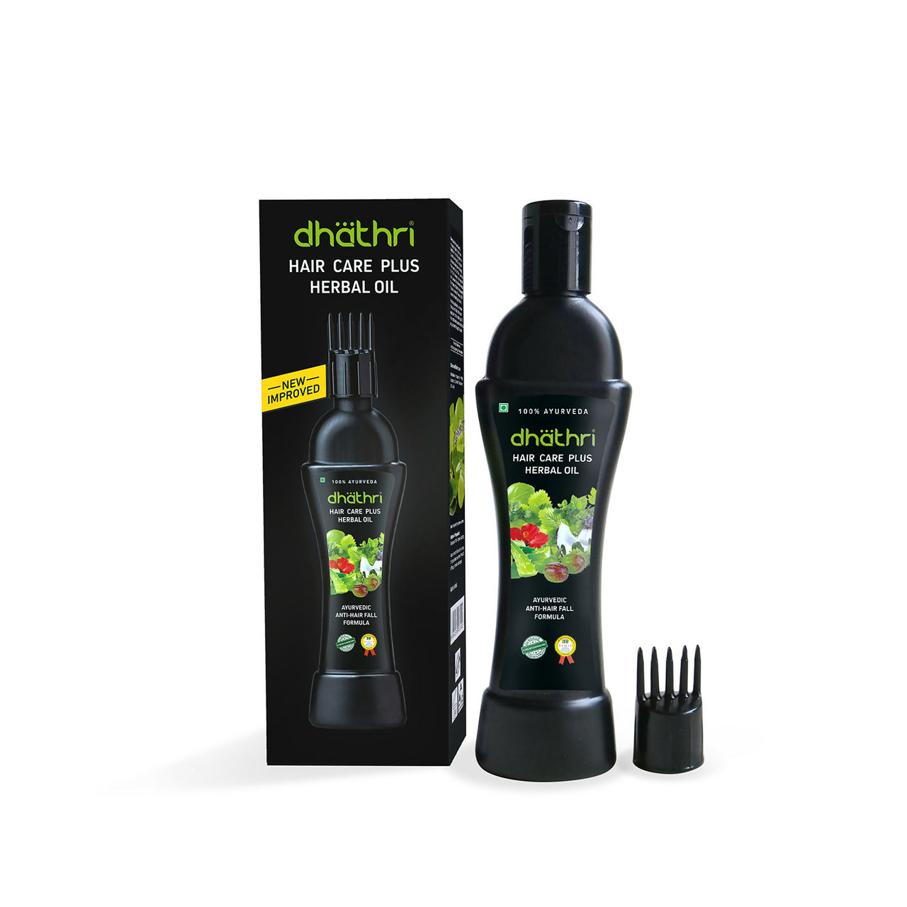 Dhathri Hair Care Plus Herbal Oil For Hair Growth & Intense Hair Fall - Distacart