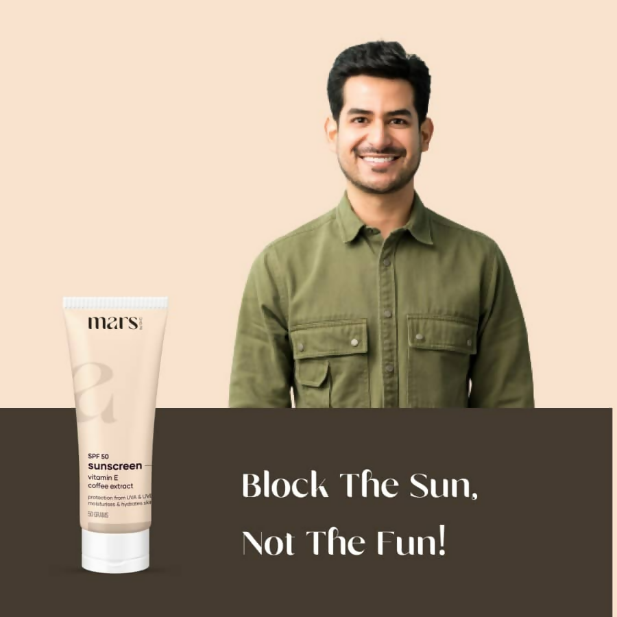 Mars By GHC SPF 50 Anti-Pollution Sunscreen With Vitamin E - Distacart