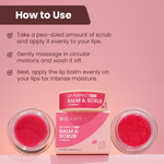 Thumbnail for Swiss Beauty Lip Perfect Duo Balm & Scrub - Beetroot - Distacart