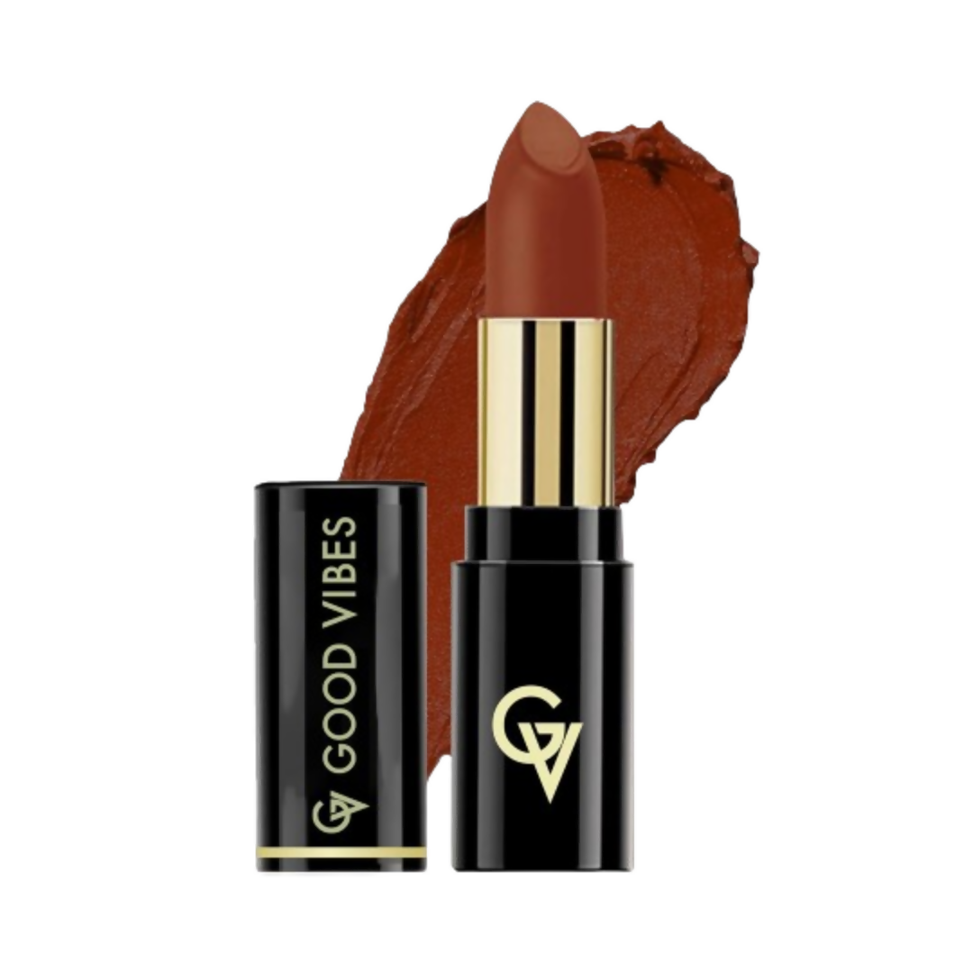 Good Vibes HydraGlow Creme Lipstick - Red Clay - Distacart
