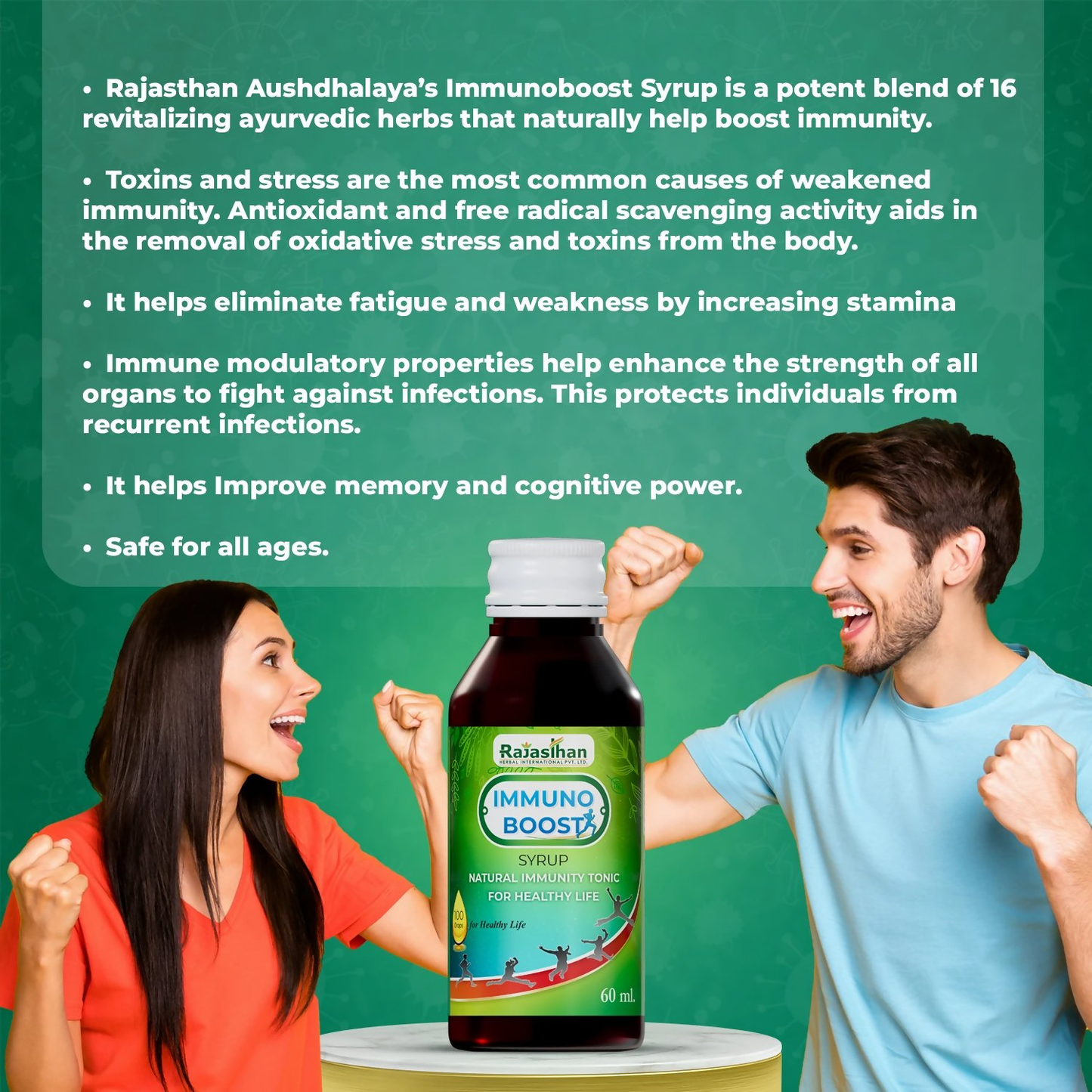 Rajasthan Herbals Immuno Boost Syrup - Distacart