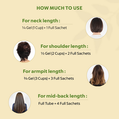 Indus Valley Damage-Free Gel Hair Color- Dark Brown - Distacart