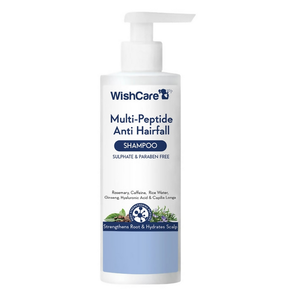 WishCare Multi-Peptide Anti Hairfall Shampoo With Rosemary - Distacart