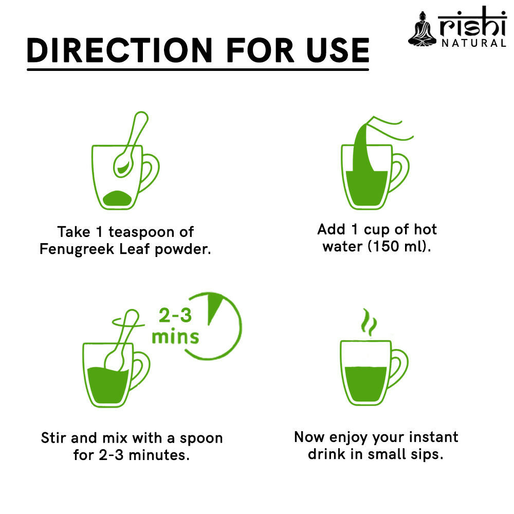 Copy of FENUGREEK LEAF POWDER DIRECTION FOR USE