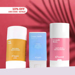 Thumbnail for Bitamin Natural Deodorant Cotton Vanilla, Oud Gold, French Rose, Parent-Kid Pack